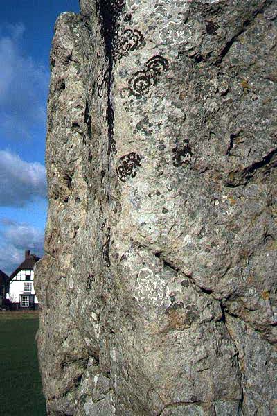 Avebury stone near the Red Lion